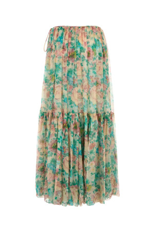 Printed silk skirt CHLOE (25UJU10465) Printed silk skirt CHLOE (25UJU10465)