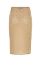 Бежевая юбка из сетки PRADA (31143SOOO16ND) Бежевая юбка из сетки PRADA (31143SOOO16ND)