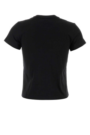 Black cotton t-shirt T BY ALEXANDER WANG (4CC3241521) Black cotton t-shirt T BY ALEXANDER WANG (4CC3241521)