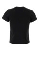 Black cotton t-shirt T BY ALEXANDER WANG (4CC3241521) Black cotton t-shirt T BY ALEXANDER WANG (4CC3241521)