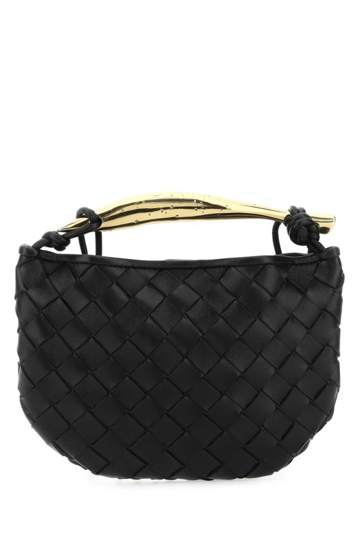 Black leather Sardine handbag BOTTEGA VENETA (744267VCPP1) Black leather Sardine handbag BOTTEGA VENETA (744267VCPP1)