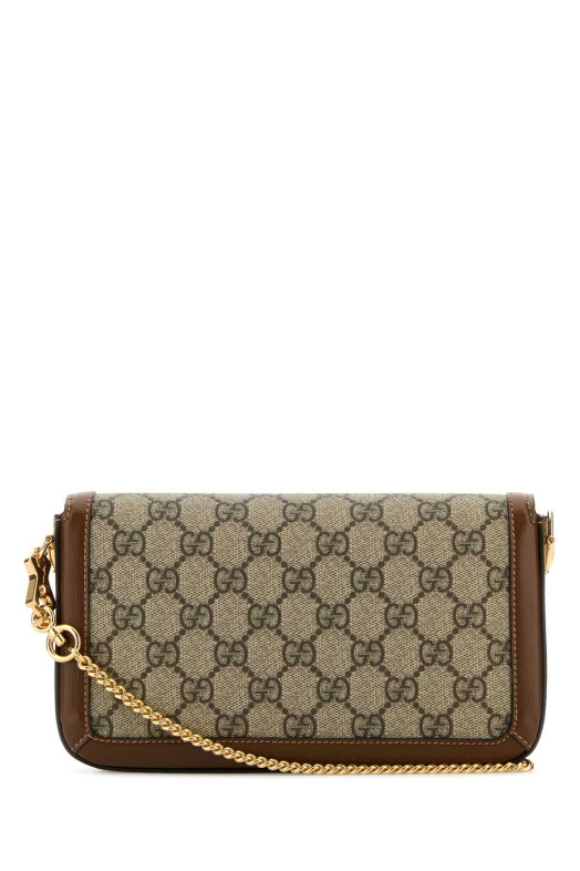 Міні-сумочка Gucci Horsebit 1955 з тканини GG Supreme GUCCI (75200292TCG)