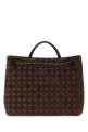 Dark brown suede medium Andiamo handbag BOTTEGA VENETA (766016V1QE6)