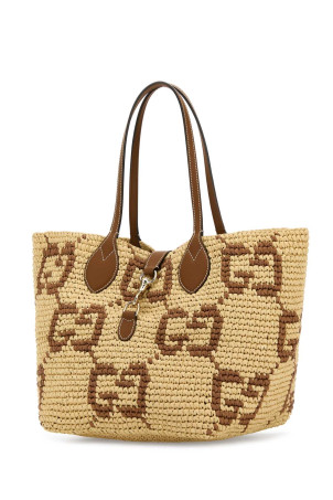 Вишита рафієва сумка для покупок GUCCI (8182229AAGM)