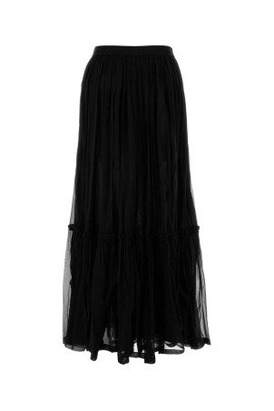 Чорна спідниця з крепу Чорна SAINT LAURENT (823141Y115W) Чорна спідниця з крепу Чорна SAINT LAURENT (823141Y115W)