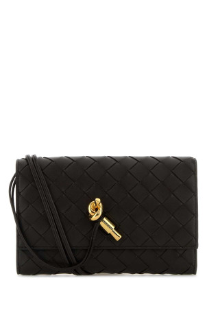 Chocolate nappa leather Andiamo crossbody bag BOTTEGA VENETA (836940VCPP2)