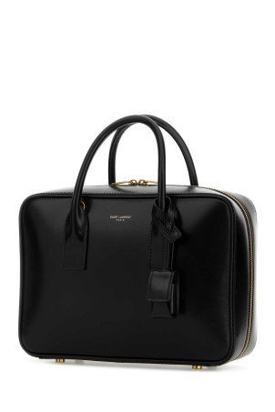 Black leather Sac De Jour handbag Black SAINT LAURENT (8408620SX0W) Black leather Sac De Jour handbag Black SAINT LAURENT (8408620SX0W)