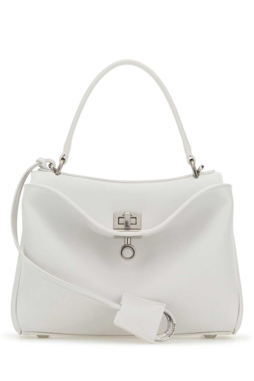 White leather mini Rodeo handbag BALENCIAGA (8437122AA4U) White leather mini Rodeo handbag BALENCIAGA (8437122AA4U)