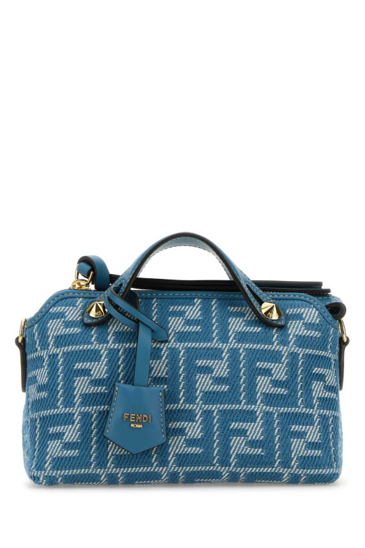 Вышитая ткань мини-сумочка By The Way FENDI (8BS098AUPX) Вышитая ткань мини-сумочка By The Way FENDI (8BS098AUPX)