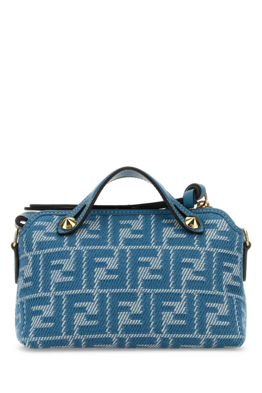 Вышитая ткань мини-сумочка By The Way FENDI (8BS098AUPX) Вышитая ткань мини-сумочка By The Way FENDI (8BS098AUPX)