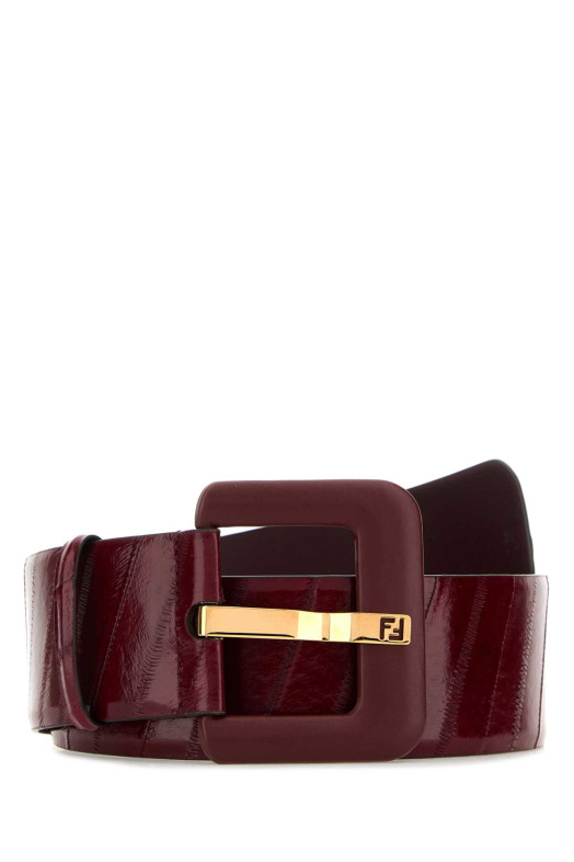 Бургундский кожаный ремень Forever Fendi FENDI (8C0735AV5B) Бургундский кожаный ремень Forever Fendi FENDI (8C0735AV5B)