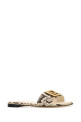 Multicolor leather Fendi FFold slippers FENDI (8R8554AU2F) Multicolor leather Fendi FFold slippers FENDI (8R8554AU2F)