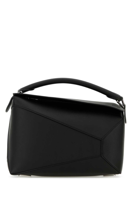 Black leather Puzzle Edge handbag Black LOEWE (A510P49X14)
