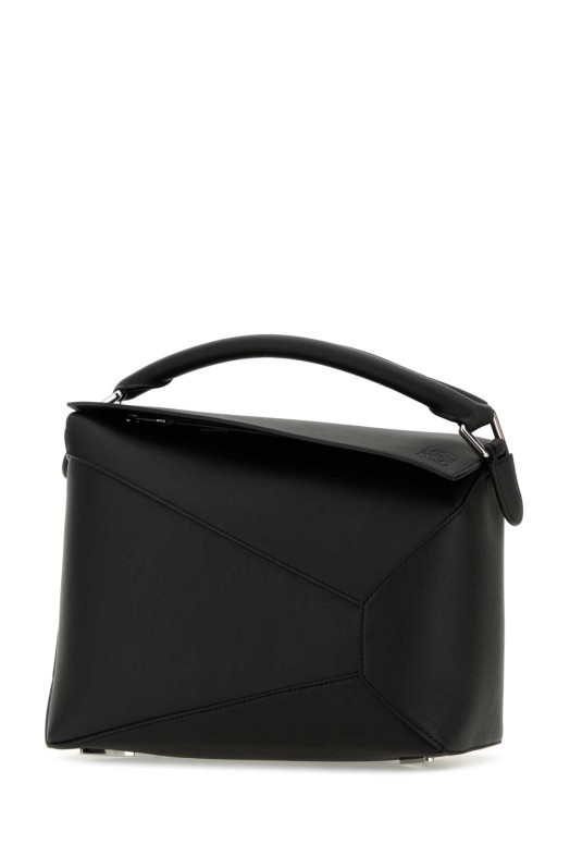 Black leather Puzzle Edge handbag Black LOEWE (A510P49X14)