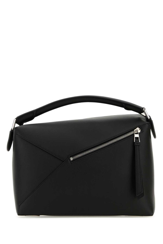 Black leather Puzzle Edge handbag Black LOEWE (A510P49X14)