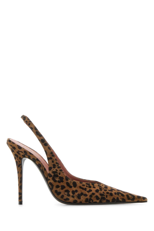 Printed suede Anok pumps AMINA MUADDI (ANOKSLING105) Printed suede Anok pumps AMINA MUADDI (ANOKSLING105)