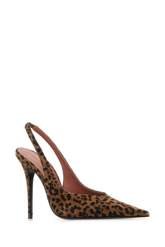 Printed suede Anok pumps AMINA MUADDI (ANOKSLING105) Printed suede Anok pumps AMINA MUADDI (ANOKSLING105)