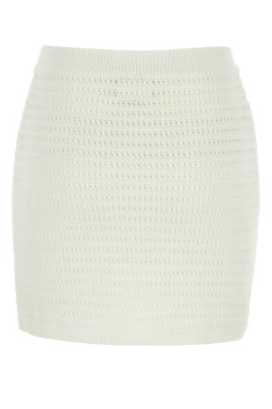 White crochet mini skirt White LE KASHA (BASUNAH) White crochet mini skirt White LE KASHA (BASUNAH)