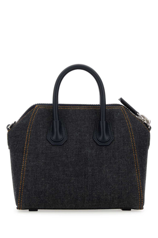 Джинсовая мини-сумочка Antigona Black GIVENCHY (BB5148B2AH) Джинсовая мини-сумочка Antigona Black GIVENCHY (BB5148B2AH)