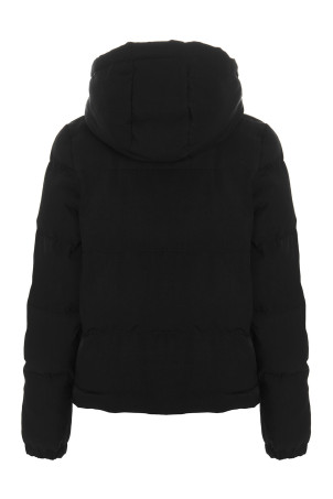 Куртка с логотипом на пуговицах, черная MOSCHINO (A052955150555) Куртка с логотипом на пуговицах, черная MOSCHINO (A052955150555)