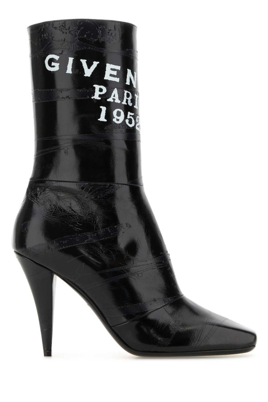 Черные кожаные ботильоны GIVENCHY с квадратным мыском и лентой GIVENCHY (BE605FE2FQ) Черные кожаные ботильоны GIVENCHY с квадратным мыском и лентой GIVENCHY (BE605FE2FQ)