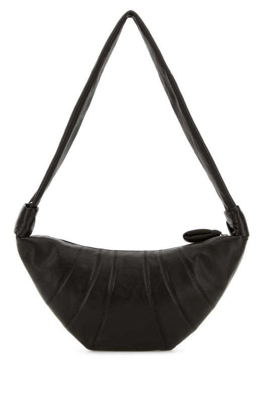 Сумка через плечо среднего размера из темно-коричневой кожи LEMAIRE (BG0158LL0131) Сумка через плечо среднего размера из темно-коричневой кожи LEMAIRE (BG0158LL0131)