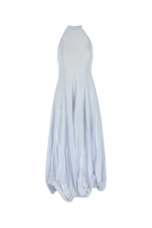 Light pastel blue cotton Bomba dress Gray GIMAGUAS (BOMBAMAXIDRESS) Light pastel blue cotton Bomba dress Gray GIMAGUAS (BOMBAMAXIDRESS)