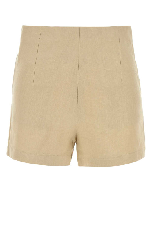 Beige linen Ezbet shorts Beige LE KASHA (EZBET) Beige linen Ezbet shorts Beige LE KASHA (EZBET)