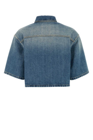 Джинсовая рубашка PRADA (GFC061SOOO16PK)