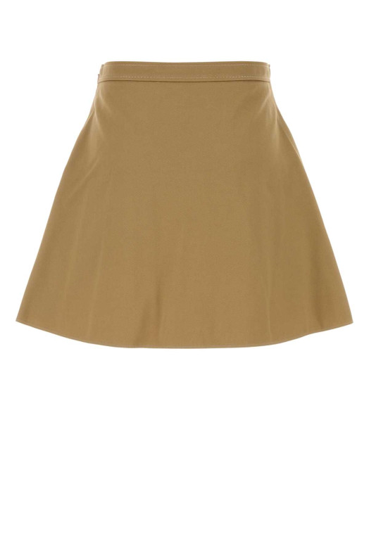 Beige drill skirt MARNI (GOMA0706S1UTC541) Beige drill skirt MARNI (GOMA0706S1UTC541)