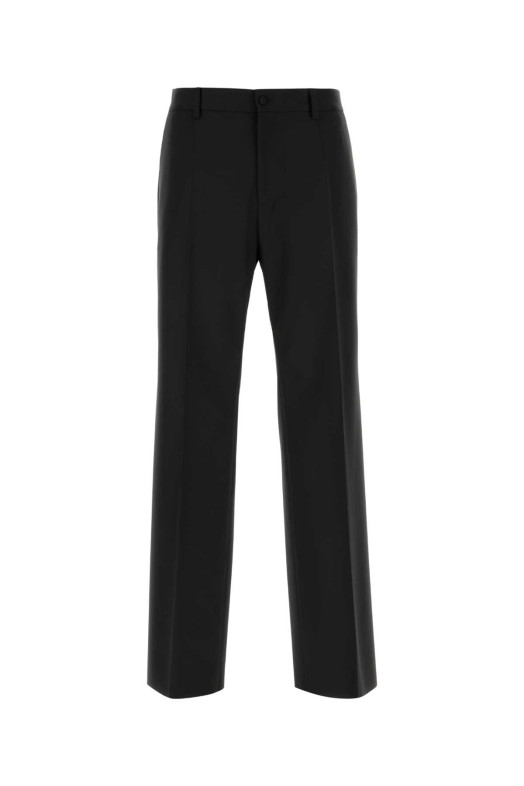 Black stretch wool pant Black DOLCE & GABBANA (GYZMHTGH667)