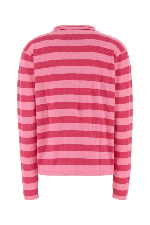 Вишита бавовняна сорочка-поло Leo Рожева GIMAGUAS (LEOPOLO)