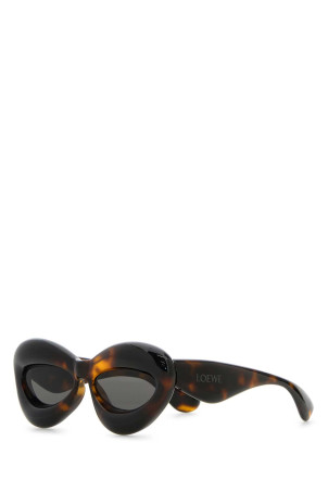 Солнцезащитные очки из ацетата с принтом LOEWE (LW40097I55)