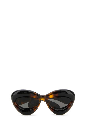 Солнцезащитные очки из ацетата с принтом LOEWE (LW40097I55)