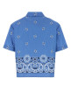 Printed poplin shirt MIU MIU (MK1951SOOO17XX) Printed poplin shirt MIU MIU (MK1951SOOO17XX)