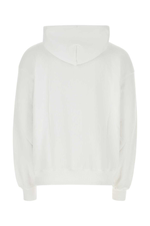 Белая хлопковая толстовка OFF WHITE (OMBB085C99FLE010) OFF-WHITE Белая хлопковая толстовка OFF WHITE (OMBB085C99FLE010) OFF-WHITE