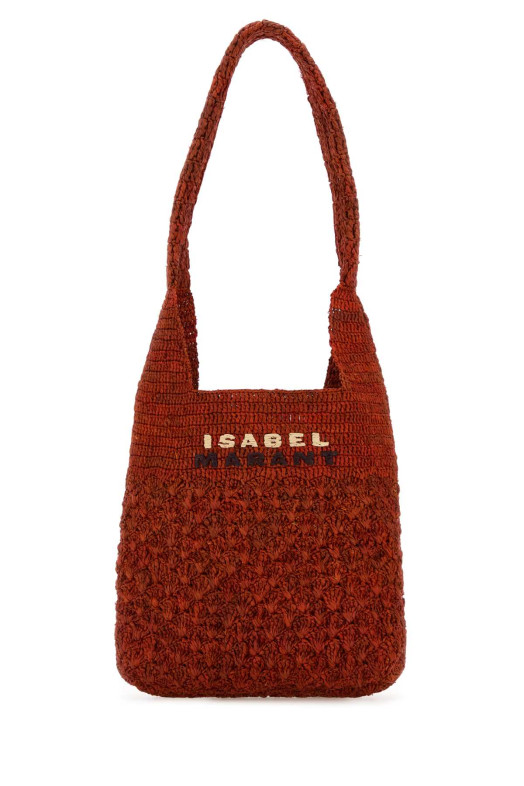 Red raffia small Praia shoulder bag ISABEL MARANT (PP0181FAB1X17M) Red raffia small Praia shoulder bag ISABEL MARANT (PP0181FAB1X17M)