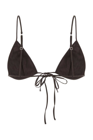 Коричневый эластичный поплиновый бюстгальтер PRADA (RG6333SOOO12VC) Коричневый эластичный поплиновый бюстгальтер PRADA (RG6333SOOO12VC)