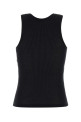Черная шелковая майка Черная LOEWE (S540Y23X46)