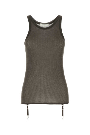 Майка з суміші віскози та бавовни LEMAIRE (TO1367LK1017)