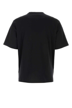 Черная хлопковая футболка Black PRADA (UJN861S232240) Черная хлопковая футболка Black PRADA (UJN861S232240)