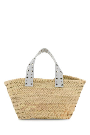 Солом'яна сумка-відро Verano Біла GIMAGUAS (VERANOBAG)