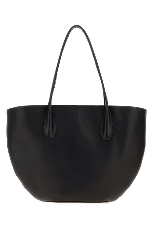 Black leather Alger shopping bag THE ROW (W1856L72) Black leather Alger shopping bag THE ROW (W1856L72)