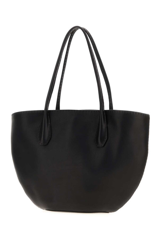 Black leather Alger shopping bag THE ROW (W1856L72) Black leather Alger shopping bag THE ROW (W1856L72)