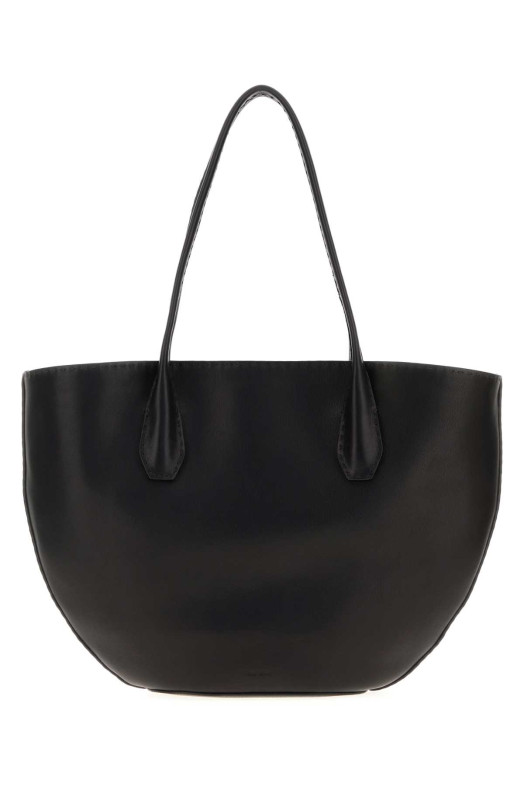 Black leather Alger shopping bag THE ROW (W1856L72) Black leather Alger shopping bag THE ROW (W1856L72)