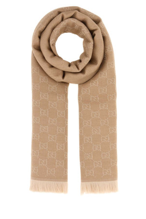 Вишитий вовняний шарф GUCCI (8485073G200)