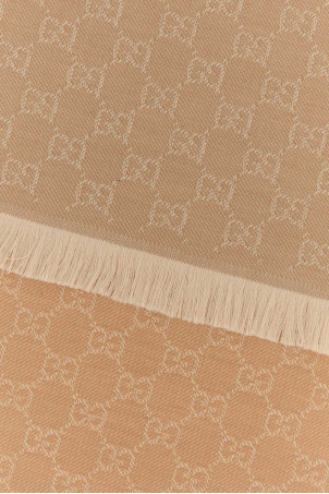 Вишитий вовняний шарф GUCCI (8485073G200)