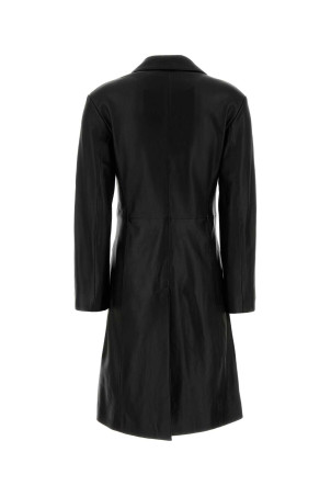 Black leather coat Black BALENCIAGA (849978TRS25) Black leather coat Black BALENCIAGA (849978TRS25)