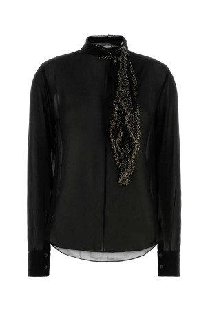 Black crepe Elaura blouse ISABEL MARANT (HT0727FAC4J16I) Black crepe Elaura blouse ISABEL MARANT (HT0727FAC4J16I)