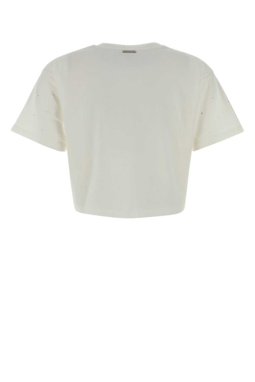 White cotton t-shirt White MICHAEL BY MICHAEL KORS (MF551TR2ZU) White cotton t-shirt White MICHAEL BY MICHAEL KORS (MF551TR2ZU)